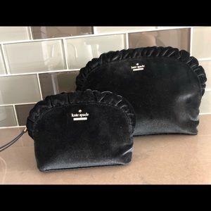 Kate Spade DAWN PLACE Marcy VELVET Cosmetic Bags